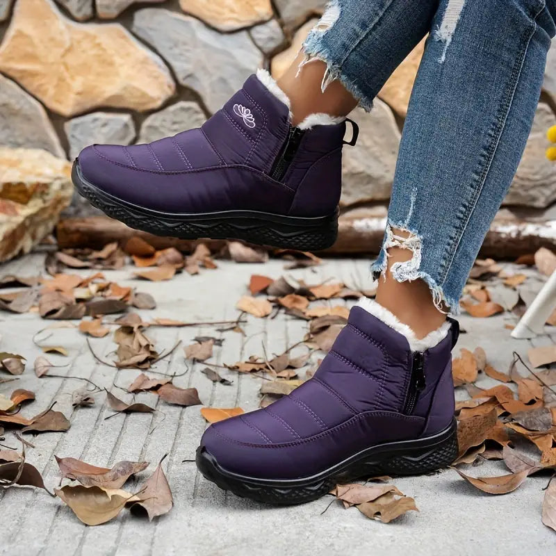 Warme bequeme Damen-Schneestiefel – Ansicht 17