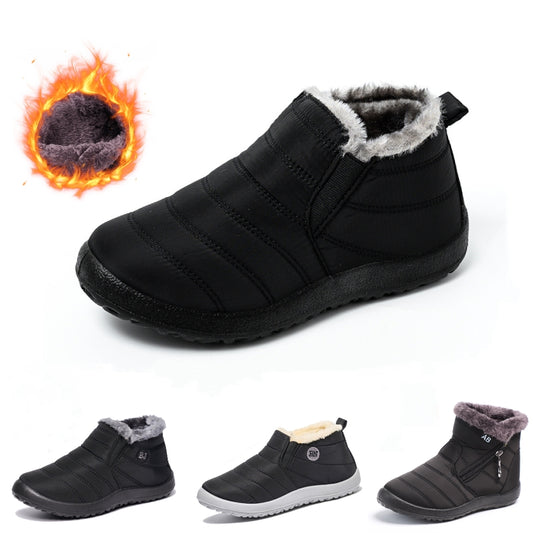 Warme gemütliche Damen-Schneestiefel – Ansicht 1