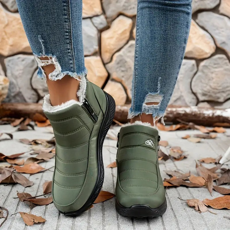 Warme bequeme Damen-Schneestiefel – Ansicht 4