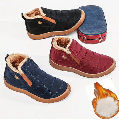 Weiche wasserdichte Damen-Schneestiefel mit Samtfutter – Ansicht 1