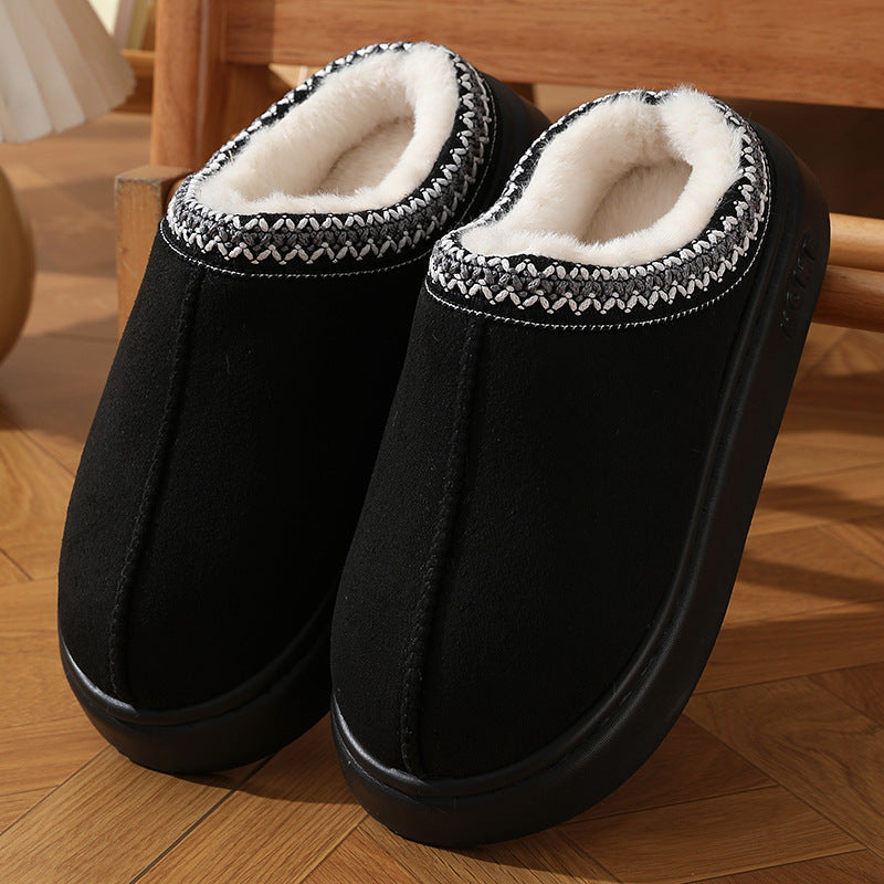 Gemütliche gefütterte Damen-Pantoffeln – Ansicht 6