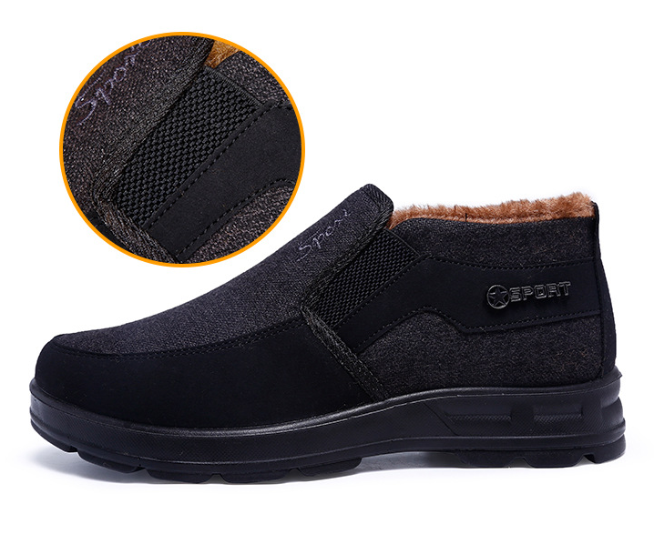 Herren-Winterschuhe mit Wollplüschfutter – Ansicht 5