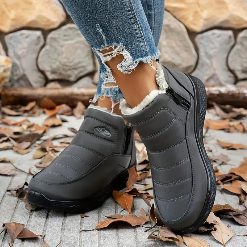 Warme bequeme Damen-Schneestiefel – Ansicht 7