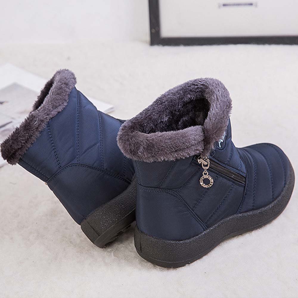 Warme wasserdichte Damen-Schneestiefel – Ansicht 13