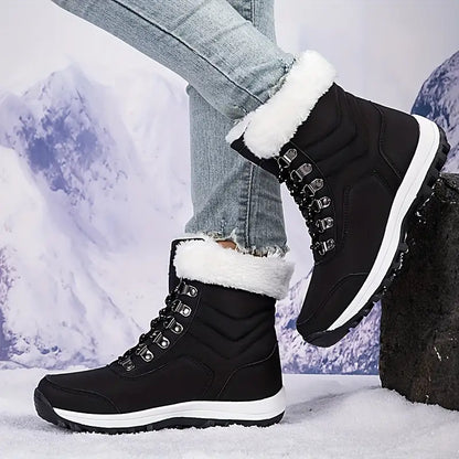 Warme Damen-Wander- und Schneestiefel – Ansicht 10