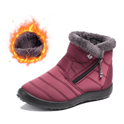 Warme gemütliche Damen-Schneestiefel – Ansicht 16