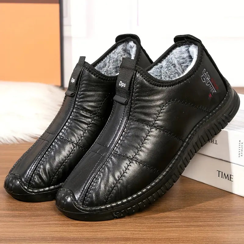Wärmende Herren-Winterschuhe zum Hineinschlüpfen – Ansicht 4