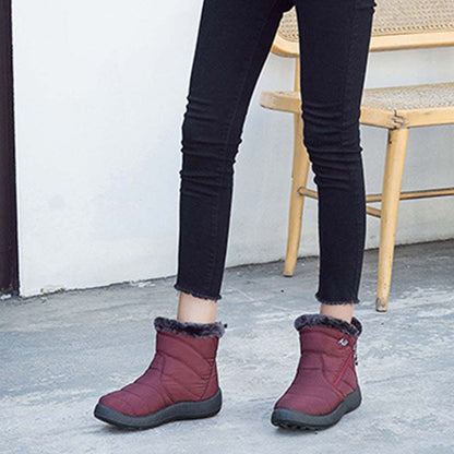Warme wasserdichte Damen-Schneestiefel – Ansicht 7