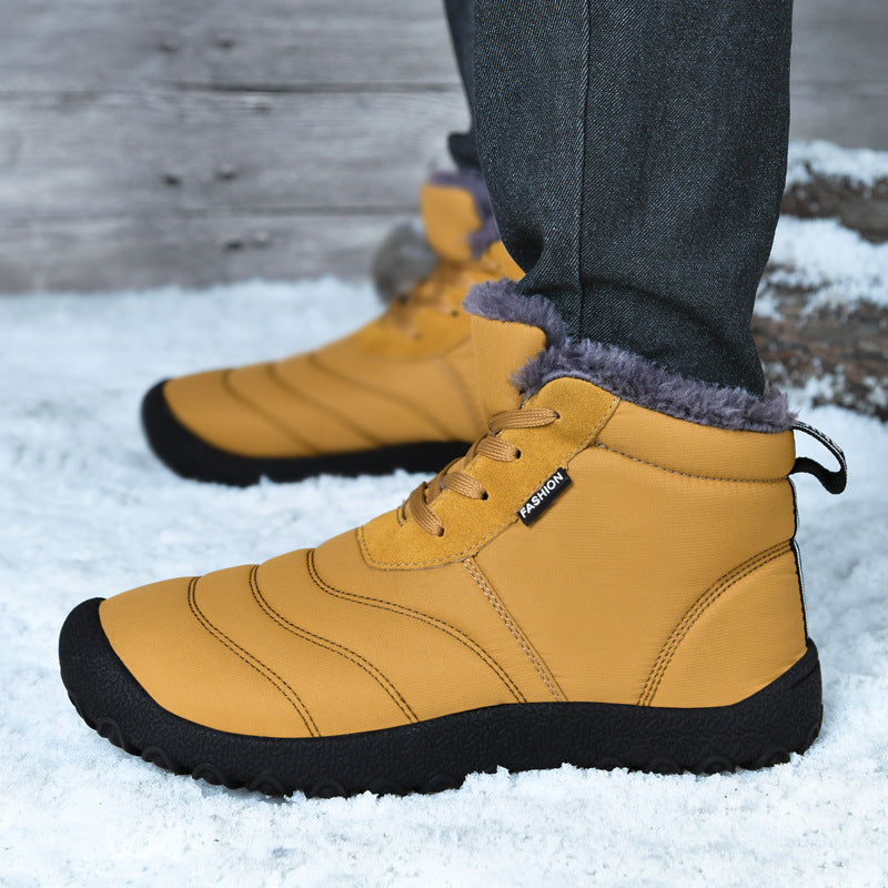 Warme bequeme Herren-Schneestiefel – Ansicht 2