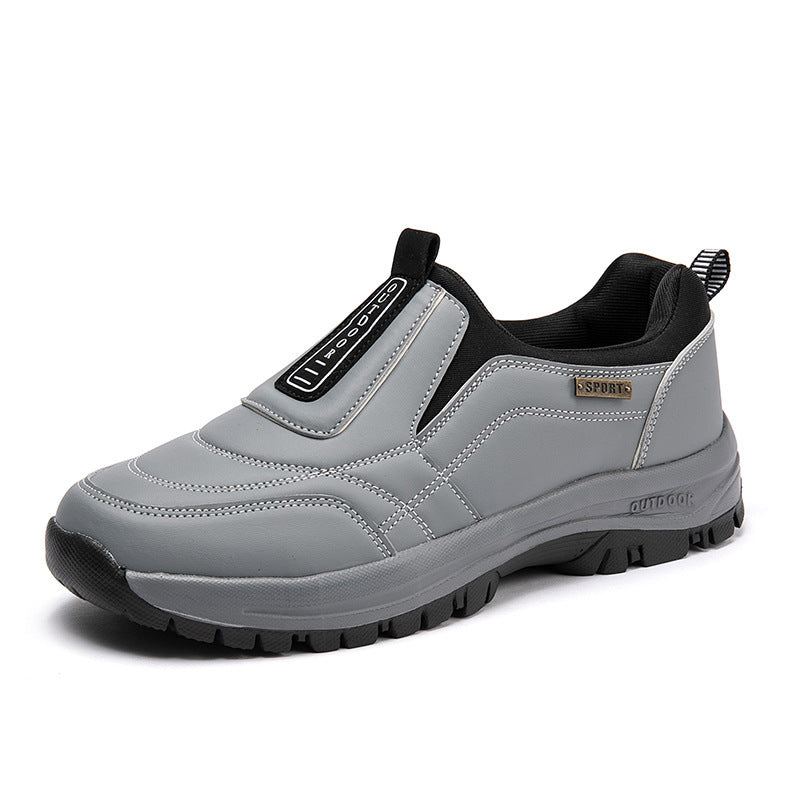 Wasserdichte Herren-Slipper mit Fleecefutter – Ansicht 7