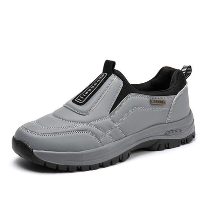 Wasserdichte Herren-Slipper mit Fleecefutter – Ansicht 7