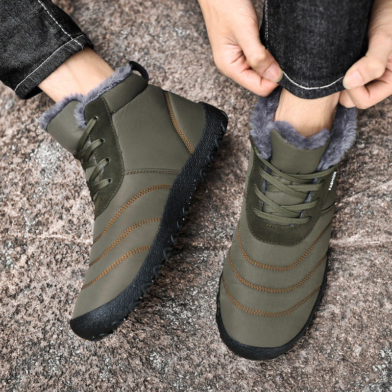 Warme bequeme Herren-Schneestiefel – Ansicht 4