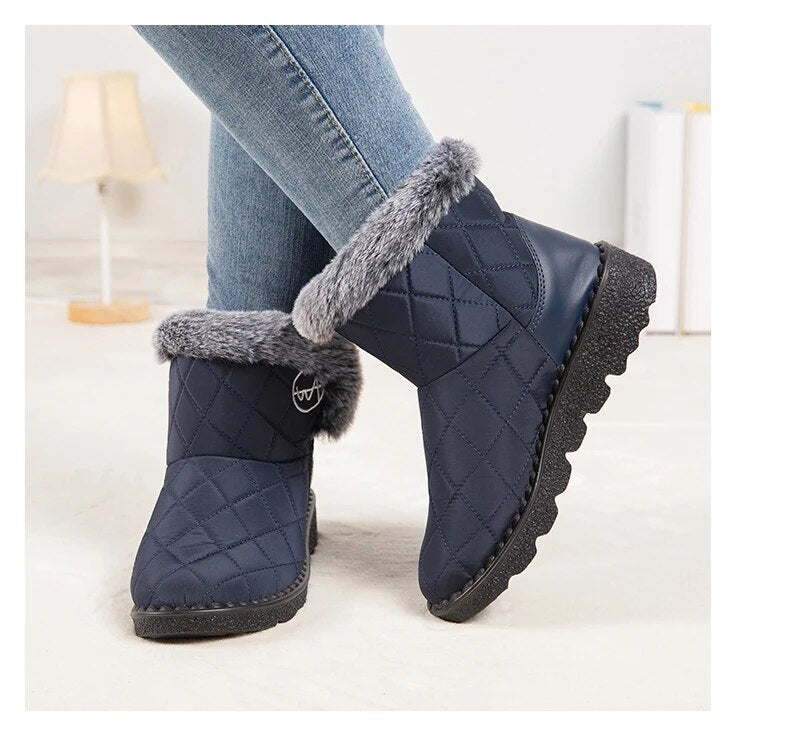 Damen-Winterschneestiefel – Ansicht 3