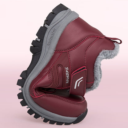 Warme Damen-Wintersneaker mit Plüschfutter – Ansicht 5