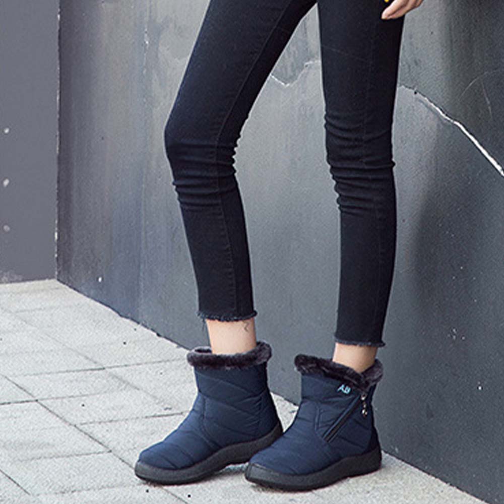 Warme wasserdichte Damen-Schneestiefel – Ansicht 4