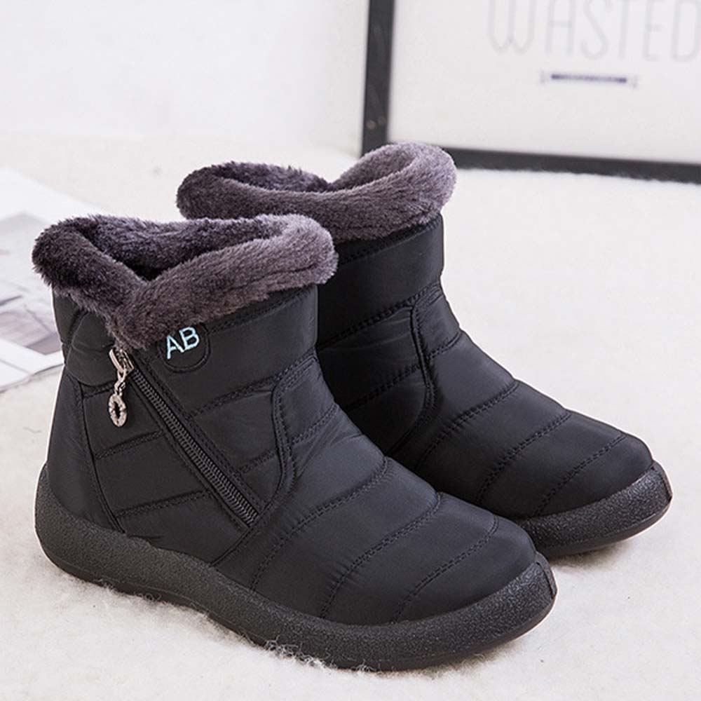 Warme wasserdichte Damen-Schneestiefel – Ansicht 17