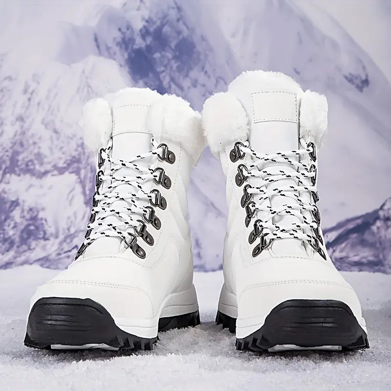 Warme Damen-Wander- und Schneestiefel – Ansicht 3