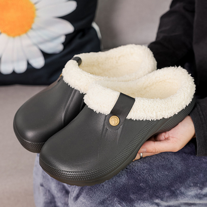 Wasserdichte Pantoffeln mit weichem Plüschfutter – Ansicht 3
