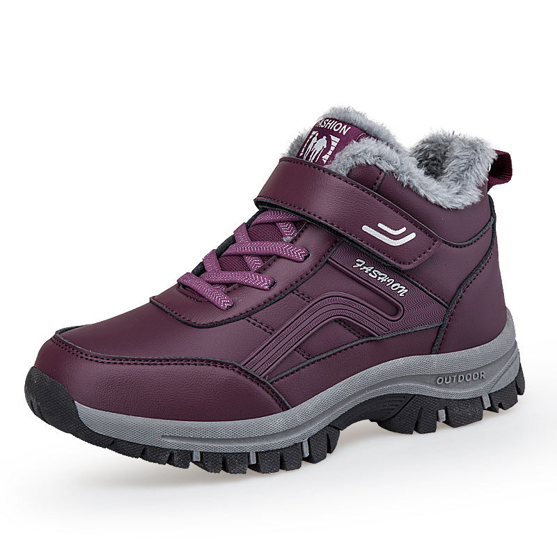 Warme Damen-Wintersneaker mit Plüschfutter – Ansicht 18