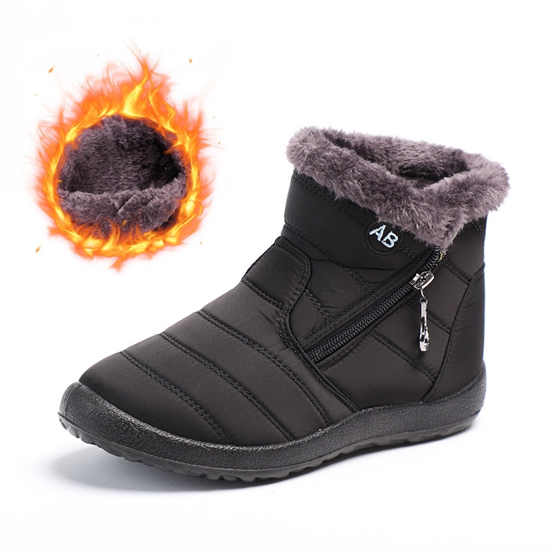 Warme gemütliche Damen-Schneestiefel – Ansicht 14