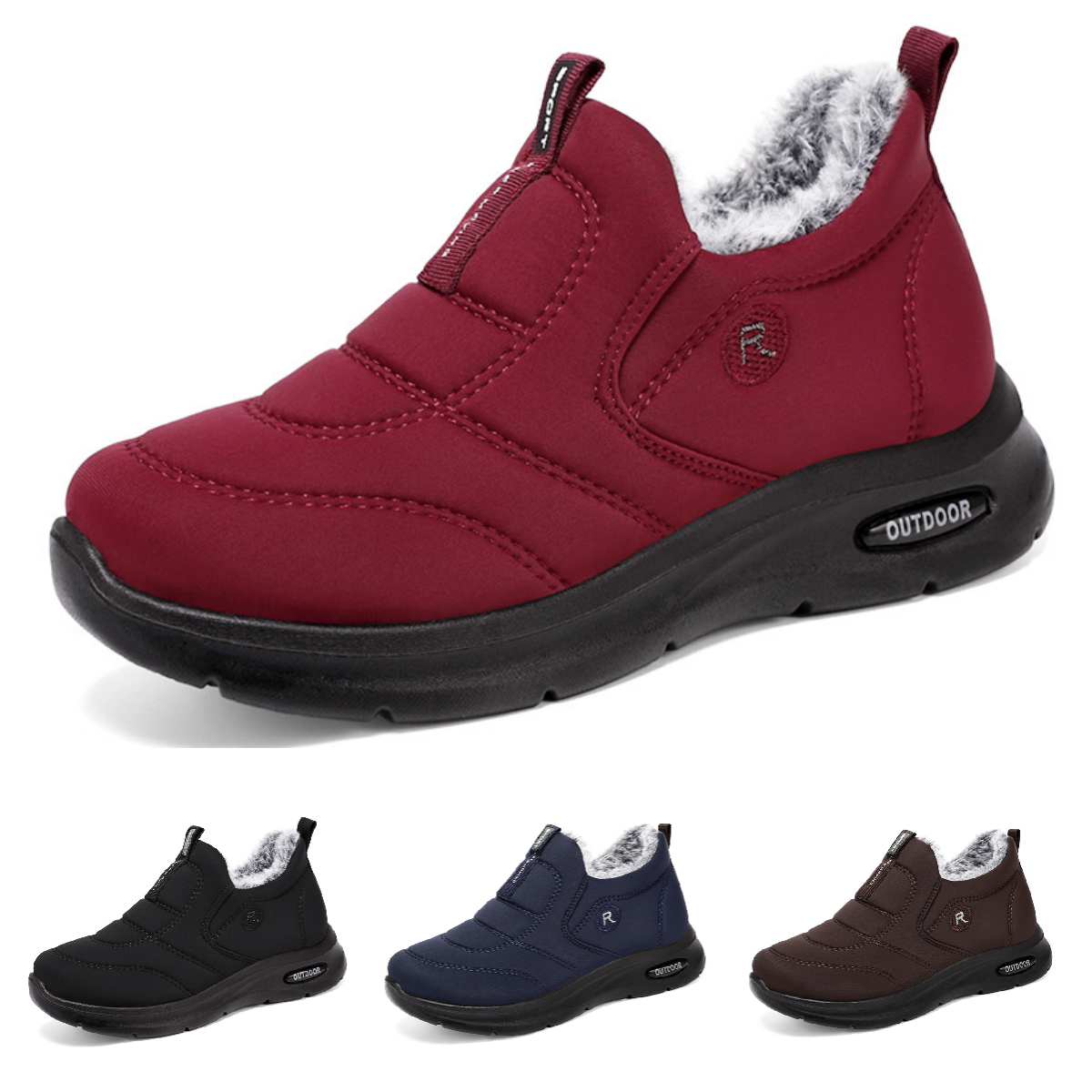 Wasserdichte Damen-Winterstiefel – Ansicht 1