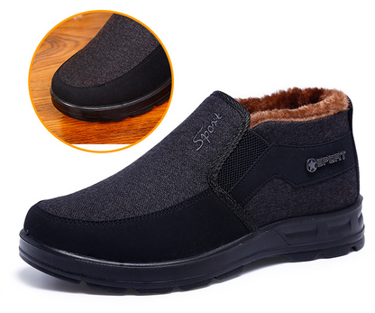 Herren-Winterschuhe mit Wollplüschfutter – Ansicht 4