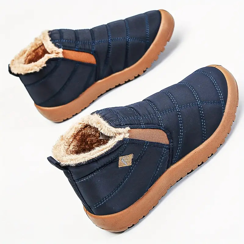 Weiche wasserdichte Damen-Schneestiefel mit Samtfutter – Ansicht 7