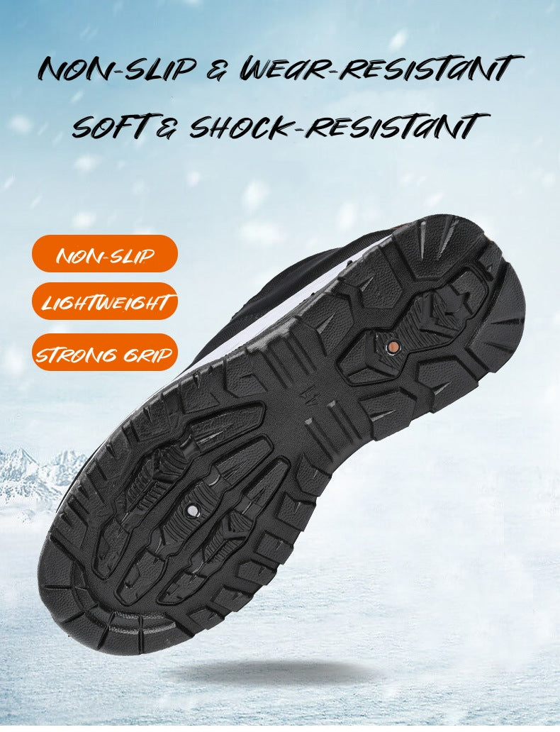 Warme wasserdichte Herren-Lederschuhe – Ansicht 4