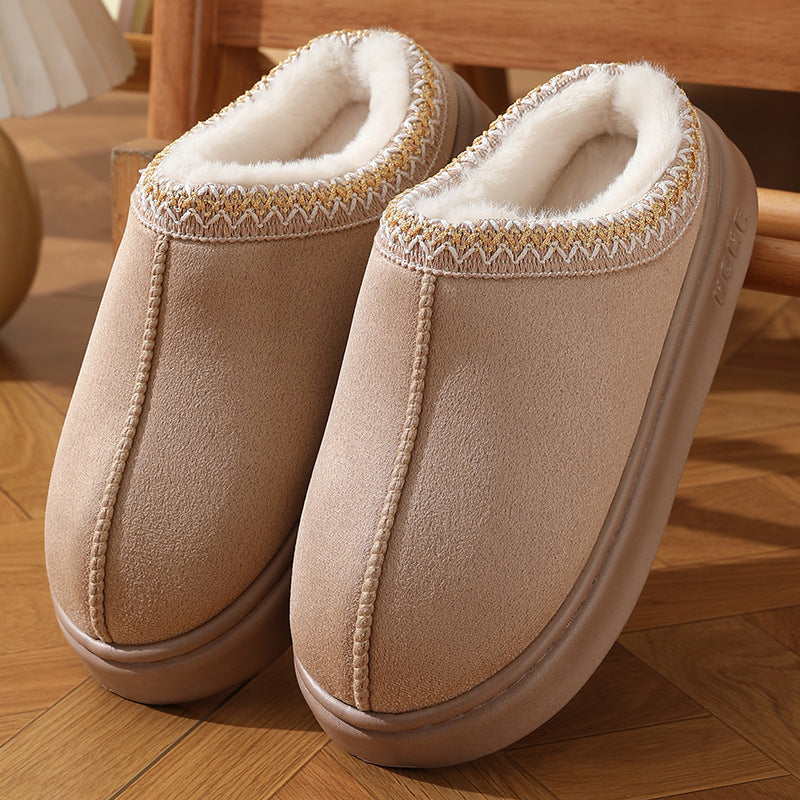 Gemütliche gefütterte Damen-Pantoffeln – Ansicht 5