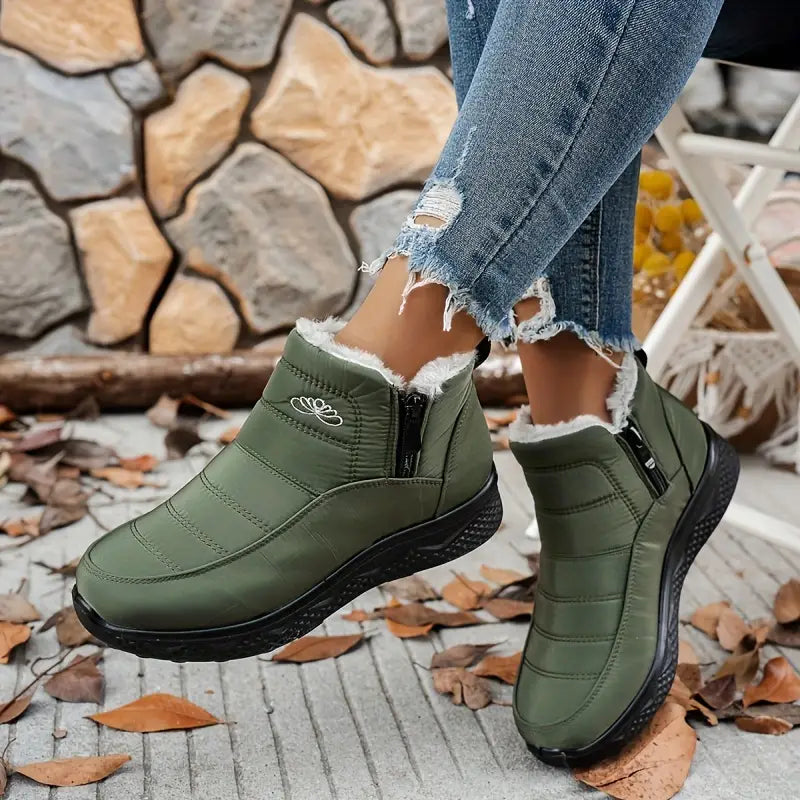 Warme bequeme Damen-Schneestiefel – Ansicht 13