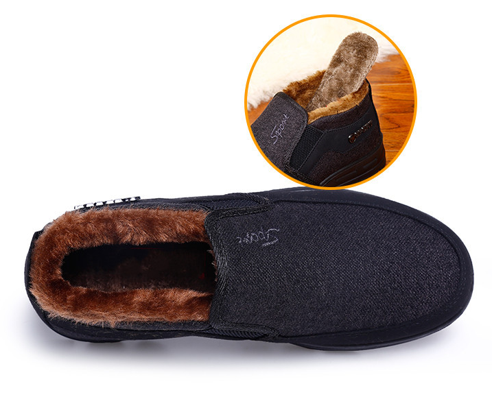 Herren-Winterschuhe mit Wollplüschfutter – Ansicht 3