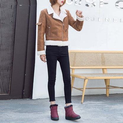 Warme wasserdichte Damen-Schneestiefel – Ansicht 6