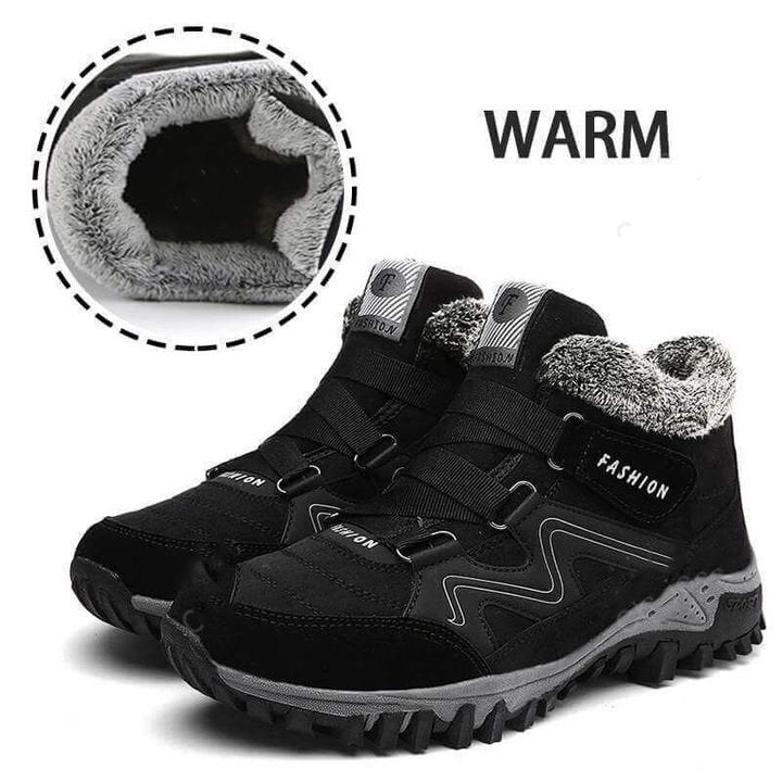 Warme Unisex-Winterstiefeletten mit Fleecefutter – Ansicht 9