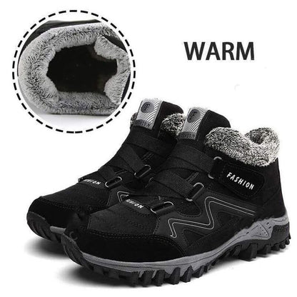 Warme Unisex-Winterstiefeletten mit Fleecefutter – Ansicht 9