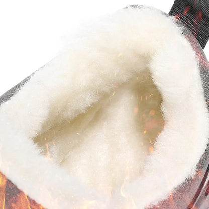 Warme Herren-Lederstiefeletten mit Fleecefutter und Reißverschluss – Ansicht 6